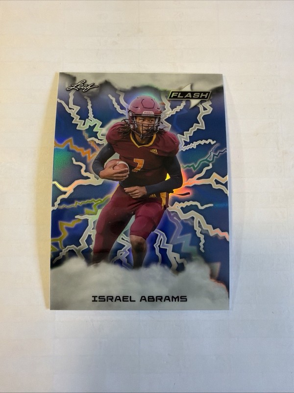 2025 Leaf Eclectic - Flash - Israel Abrams BLUE  1/1🔥🔥🔥