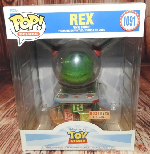Funko Pop! Deluxe: Pixar Toy Story Rex BoxLunch (Exclusive) #1091 *notmint box
