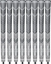 Golf Pride MCC Plus4 Gray Standard Grip - Set of 8 - #1 Hybrid Grip in Golf!