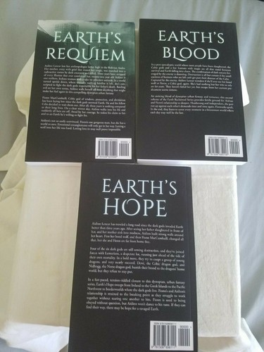 Earth Reclaimed by Ann Gimpel Signed book set (Requiem, Blood, Hope) PB - Imagen 2 de 8