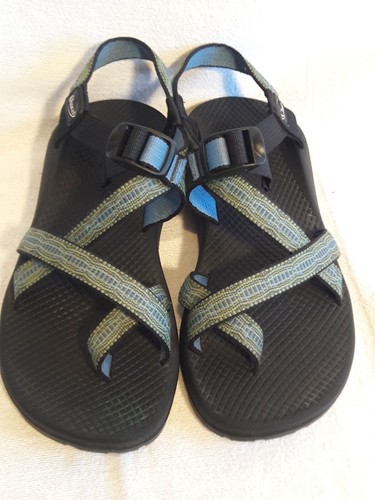 Chacos Z2 Vibram soles Hiking Sandal Made In Colorado, USA Green Women's 10 - Picture 5 of 16