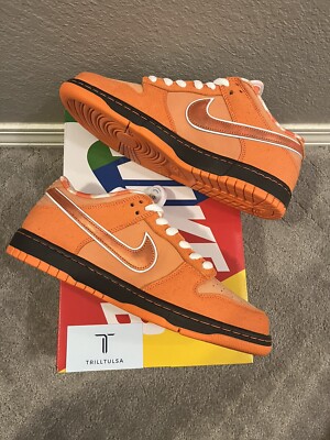 靴 Nike SB Dunk Low SP Orange Lobster Size 9.5 - Concepts × Nike SB Dunk Low SP 