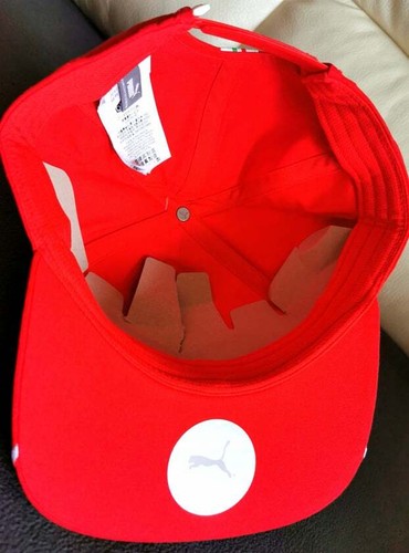 Charles Leclerc SIGNED F1 Ferrari 2021 OFFICIAL SUPPLIER PUMA baeball cap - Picture 12 of 12