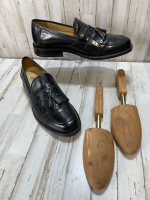 Johnston & Murphy Mens Loafer Shoes Size 11.5 M Black  display picture 2