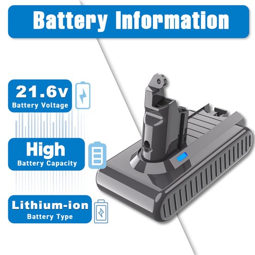 9000mAh Battery for Dyson V6 Animal DC58 DC59 DC62 DC72 DC74 SV03 SV06 SV05 SV09 - Picture 18 of 28