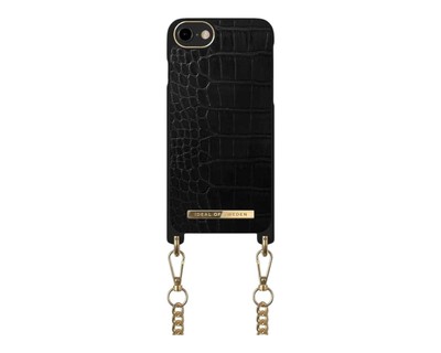 Ideal of Sweden Handyhülle Jet Black Croco für IPhone SE/8/7/6/6s