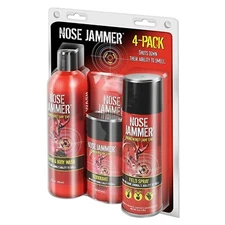 Nose Jammer Scent Elimination Combo Kit Deer Elk Mule Deer 4 Pack 00328