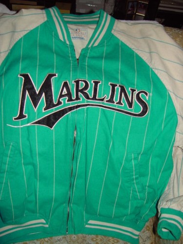 VINTAGE Florida Marlins 1997 World Series Champions Jacket Size X-Large - 第 2/12 張圖片