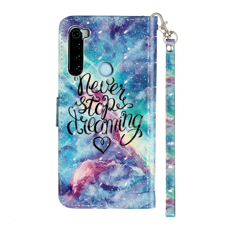 For LG K10 K11 Stylo 5 6 G8 G7 ThinQ 3D Deluxe Flip Wallet Case Phone Case Cover - Image 2 of 4