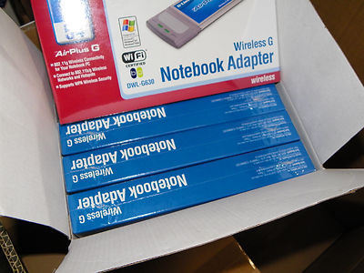 Lot of 5 D-Link DWL-G630 2.4GHz 802.11g Notebook PCMCIA Wireless Cards