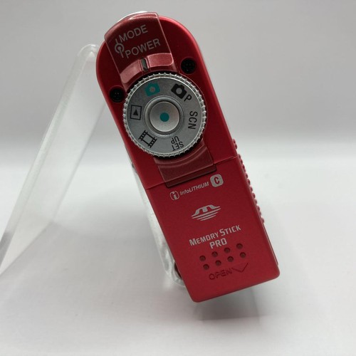 SONY Cyber-shot DSC-F77A Retro Compact Digital Camera Red Tested Used From Japan - Bild 5 von 10