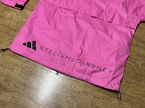 ADIDAS BY STELLA MCCARTNEY TRUENATURE PACKABLE JACKET PINK SIZE 12 OVERSIZED FIT - Picture 10 of 21