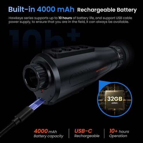 8X Zoom Handheld Night Vision GogglesThermal Monocular Thermal Imager AI384*288 - Picture 18 of 24