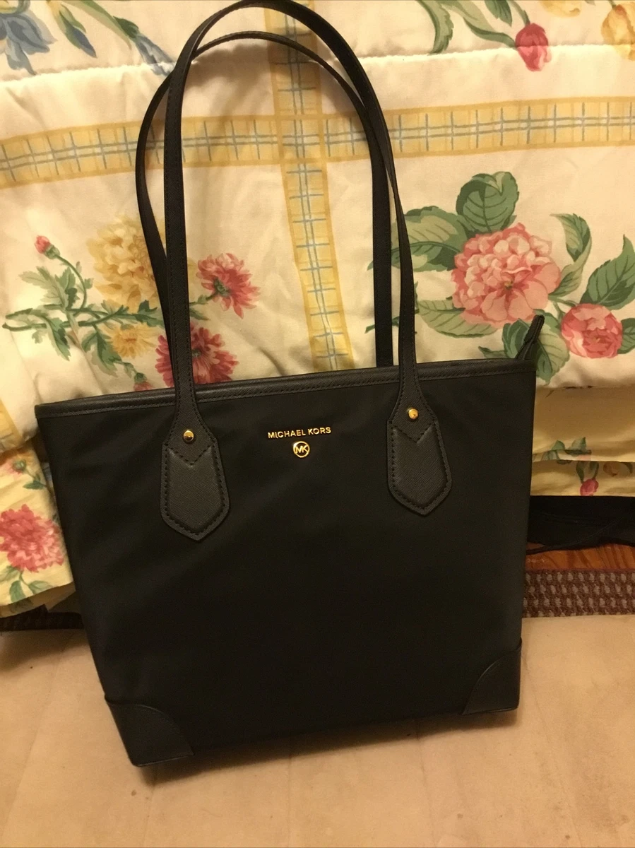 Michael Kors Eva Small Nylon Top Zip Tote - Macy's