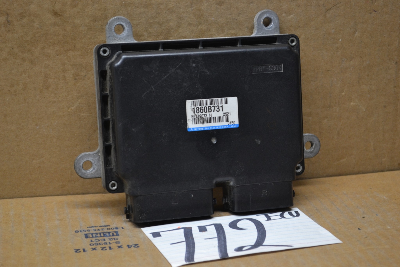 08 09 10 11 12 13 14 15 Mitsubishi Lancer Engine Computer #772-ECU