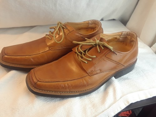 Ball Band elegante Schuhe 8,5 Leder braun Herren Indiana USA D6
