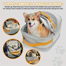 Breathable Mesh Soft Pet Carrier Airline approved Pet Carrier