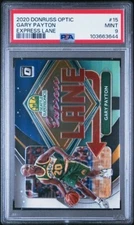 2020-21 Donruss Optic Express Lane #15 Gary Payton graded PSA 9 Mint Pop 1