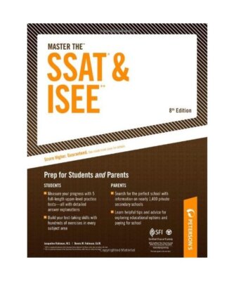 Peterson's Master the SSAT & ISEE, Jacqueline Robinson, Dennis M. Robinson