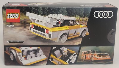 LEGO 76897 1985 Audi Sport Quattro S1 Speed Champions driver