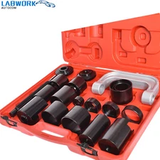 21Pcs 2&4WD Auto Repair Service Removal Ball Joint Press Tool Master Adapter Kit