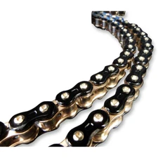 EK 3D ThreeD 520 GP Road Race Sealed SX2-Ring Chain (Black/Gold) 120 Links