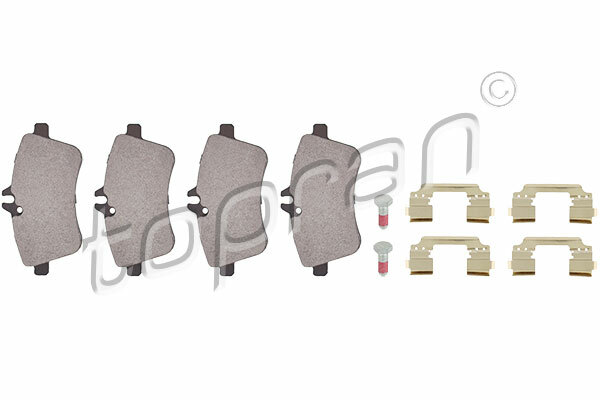 Plaquettes de frein avant 1694201920 pour Mercedes Classe B W245 avec freinage sans bruit