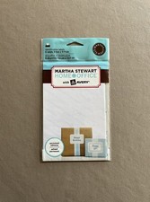 Martha Stewart Home Office Pack Of 6 Identification Labels 3 3/4  X 5 3/16  , New