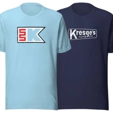 Kresge’s Discount Stores Unisex Retro T-shirt - Bygone Brand Tees