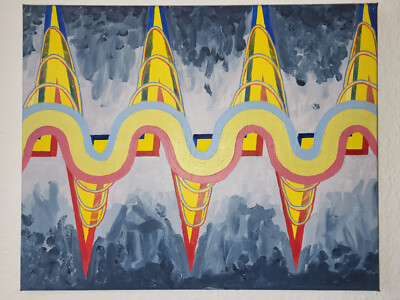 Original Painting Acrylic On Canvas