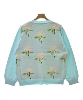 TTT_MSW Cardigan Light bluexWhitexGreen etc.(Flower Pattern TTT_MSW Cardigan Light bluexWhitexGreen etc.(Flower Pattern