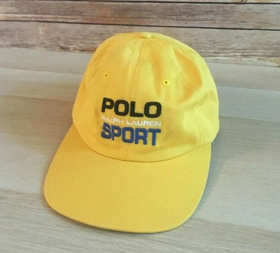 ralph lauren yellow cap