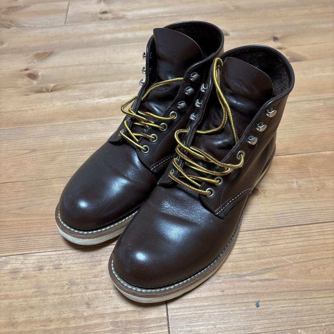 Red Wing Boots 8134 Work boots US:7.5D Leather Chocolate Red Wing Boots 8134 Work boots US:7.5D Leather Chocolate