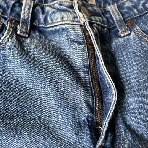 Abercrombie & Fitch Curve Love Jeans 27 / 4L Tall High Rise 90s Straight - Picture 9 of 15