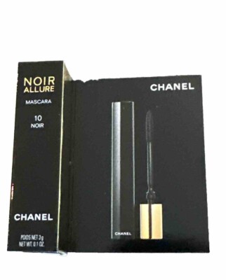 NIB Chanel Noir Allure Mascara 10 NOIR BLACK Deluxe Sample 3g / 0.1oz One