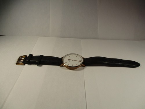 DANIEL WELLINGTON CLASSIC SHEFFIELD QUARTZ ANALOG WHITE WATCH NEW BATTERY - Picture 10 of 12