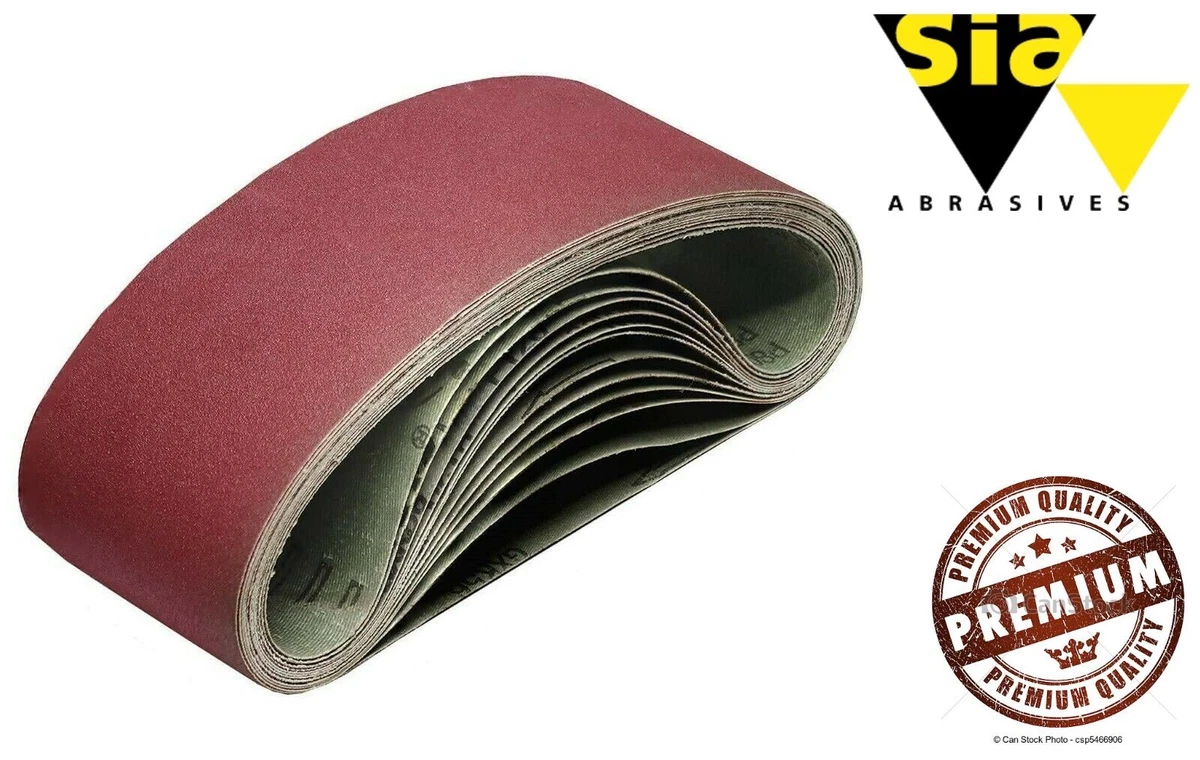 65 x 410mm Sanding Belt For Portable Sander P40 P60 P80 P100 P120 P150 P180 Grit