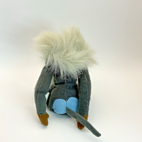 Rafiki Vintage Disney 8" Mini Bean Bag Lion King Baboon VGUC NOS - Picture 2 of 5