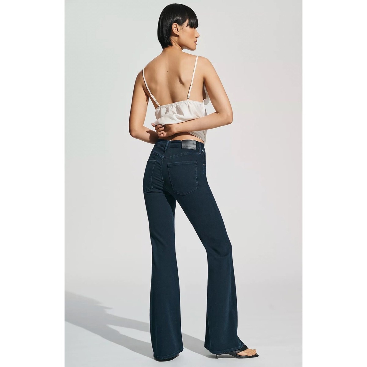 Citizens of Humanity Isola High-Rise Bootcut Flare Clean Hem Jeans