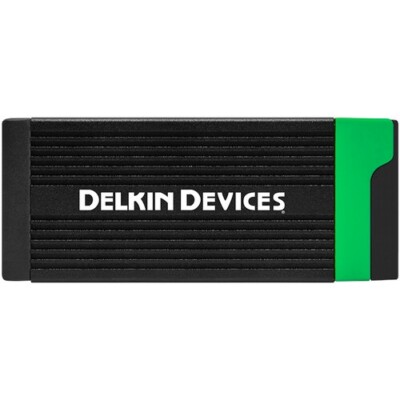 New Delkin Devices USB 3.2 CFexpress Type B Card and SD UHS-II Card Reader 37766