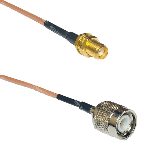 N Female Bulkhead to SMA Male Right Angle Cable Using RG316-DS Coax N Female Bulkhead to SMA Male Right Angle Cable Using RG316-DS Coax