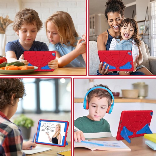 Spider-Man Shockproof Kid Case For iPad 6 7 8 9 10th Gen 10.9 10.2 Air 3 4 5 Pro - Picture 30 of 48