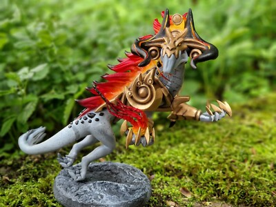 Aurelion Sol Ashen lord Handmade Kunstfigur lüstiges Geschenk Unikat OOAK