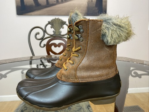 Sperry Top-Sider Fur Duck Boots 
