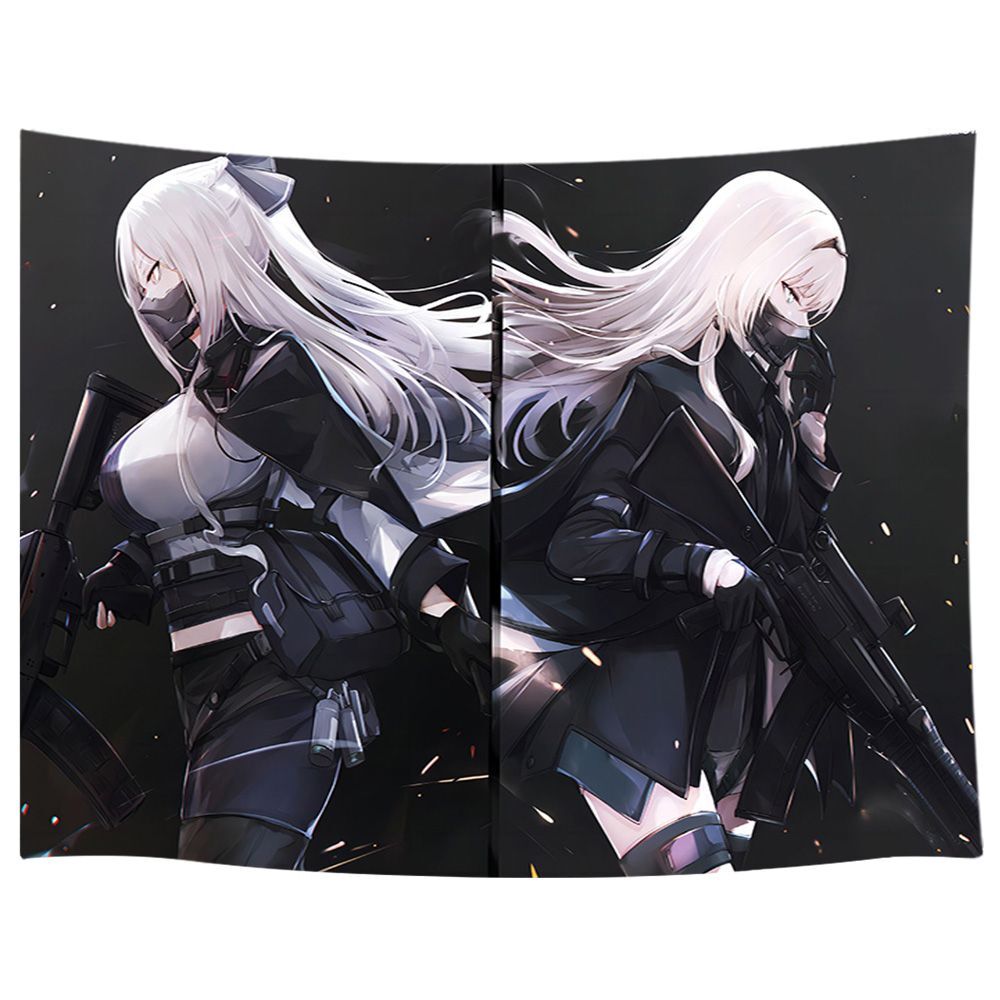 Anime Girl With A Machine Gun Machine Gun Poem Doll