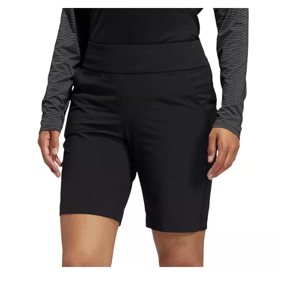 adidas Golf Shorts Womens Small Pull On Bermuda Lightweight