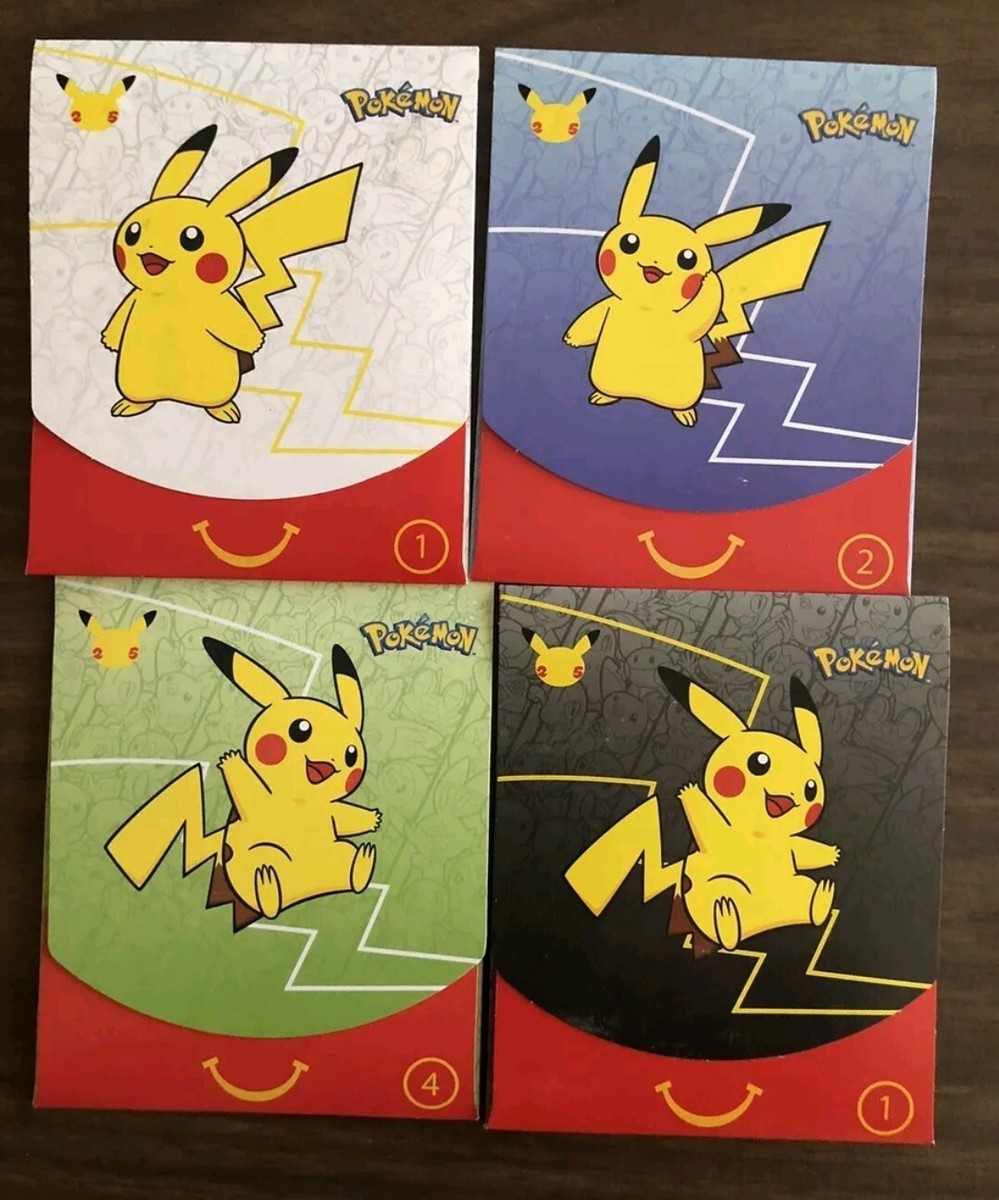 ポケモンカードゲーム pokemon McDonald's accessories Pokemon McDonalds 2021 Card Holder And Frame Toy 4 Pikachu