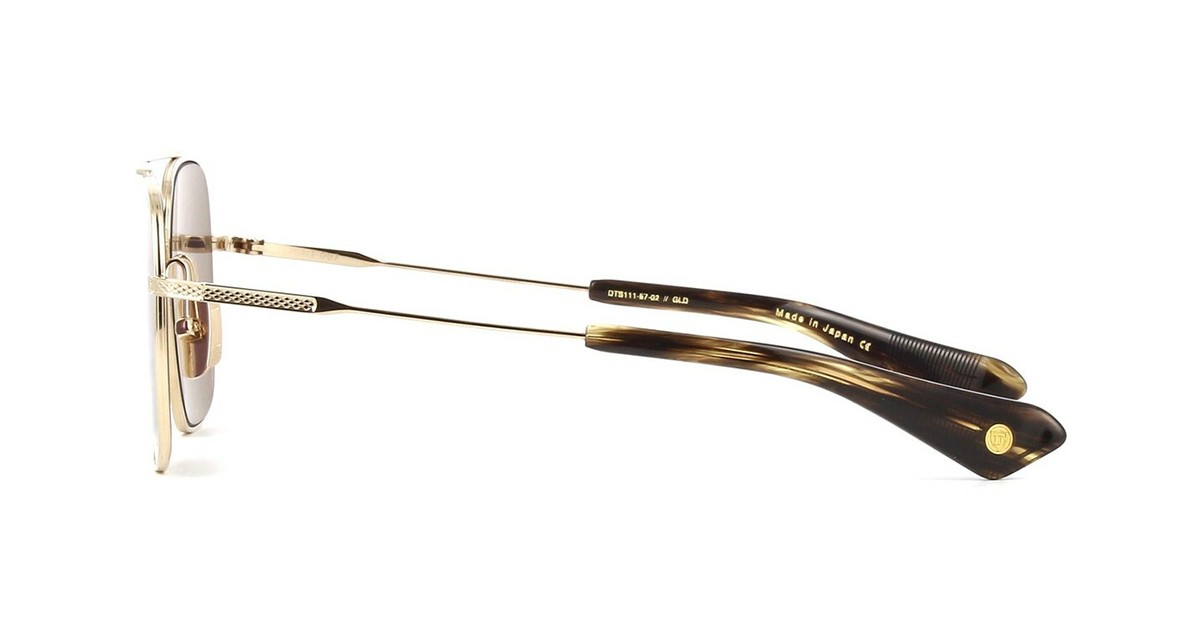 サングラス DITA DITA Eyewear - Flight-Seven - white gold w dita-flight-seven-white-gold-