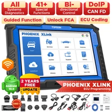 TOPDON Phoenix XLink OBD2 Car Diagnostic Tool Scanner Cloud-based Programming