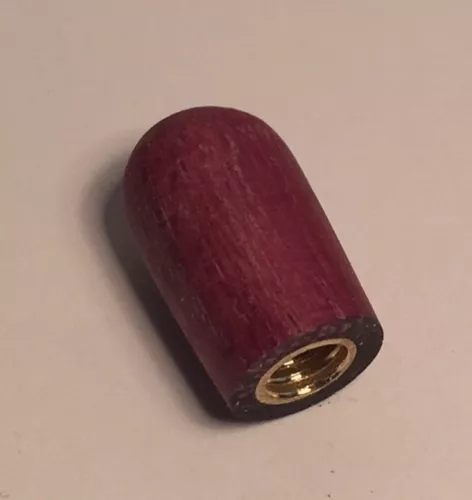 Guilford Purpleheart 3 Way Toggle Switch Selector Knob Switchcraft - Brass